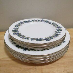 Royal Doulton Esprit X5 Salad Plate 8" and X4 Bread Butter Plate 6.5" Lot H5011